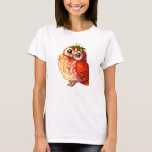 Aardbei Owl Shirt (Voorkant)