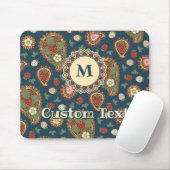 Aardbei Paisley Pattern Muismat (Met muis)