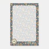 Aardbei Paisley Pattern Post-it Notes (Voorkant)