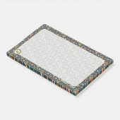 Aardbei Paisley Pattern Post-it Notes (Schuin)