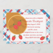 Aardbei Pancake Kaart (Voorkant / Achterkant)