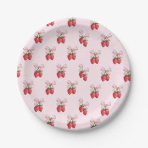 Aardbei Papieren Bordje