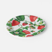 Aardbei Papieren Bordje (Gekanteld)