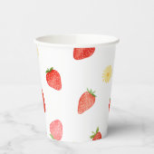 Aardbei Party Paper Cups Papieren Bekers (Links)