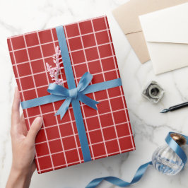 Aardbei Patronen Baby Shower Cadeaupapier