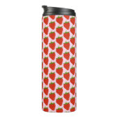 Aardbei Patronen Thermische Bekerglas  Thermosbeker (Geroteerd rechts)