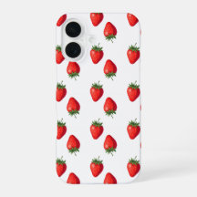 Aardbei Patroon iPhone Hoesje