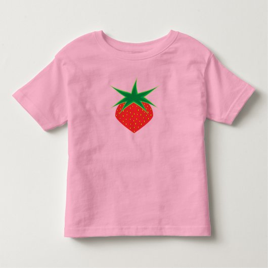 Aardbei peuter T-shirt (Voorkant)