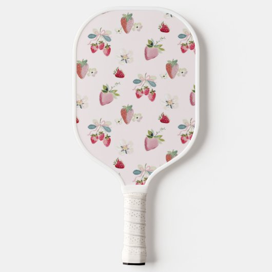 aardbei  pickleball paddle (Achterkant)