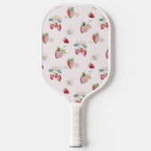 aardbei pickleball paddle (Voorkant)
