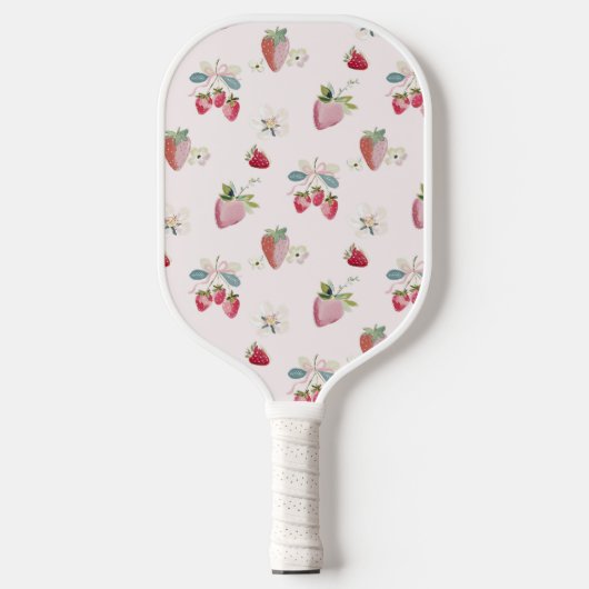 aardbei pickleball paddle (Voorkant)