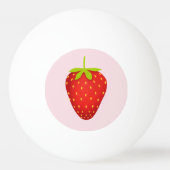 Aardbei Pingpongbal (Achterkant)