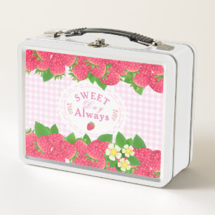 Aardbei Pink Gingham