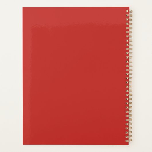 Aardbei Planner (Achterkant)