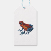 Aardbei Poison dart frog Cadeaulabel (Voorkant)