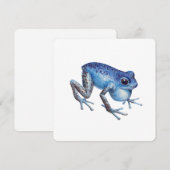 Aardbei Poison dart frog Feestdagenkaart (Voorkant / Achterkant)