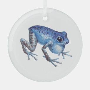 Aardbei Poison dart frog Glas Ornament
