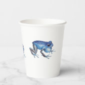 Aardbei Poison dart frog Papieren Bekers (Achterkant)