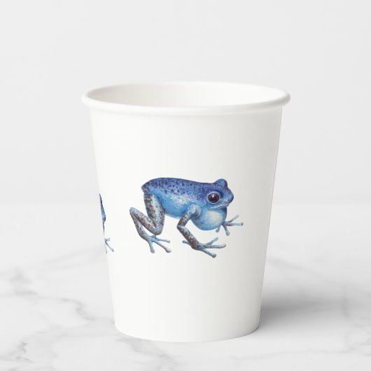 Aardbei Poison dart frog Papieren Bekers (Achterkant)