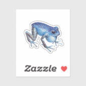 Aardbei Poison dart frog Sticker (Vel)