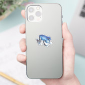 Aardbei Poison dart frog Sticker (Telefoon)