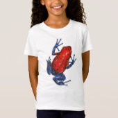 Aardbei Poison Dart Frog T-shirt (Voorkant)