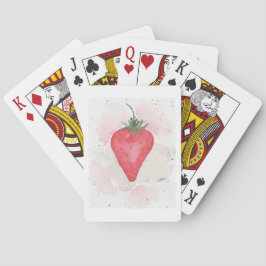 Aardbei Pokerkaarten