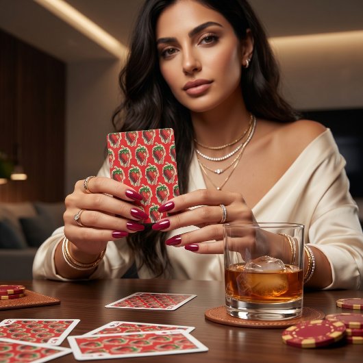 Aardbei Pokerkaarten
