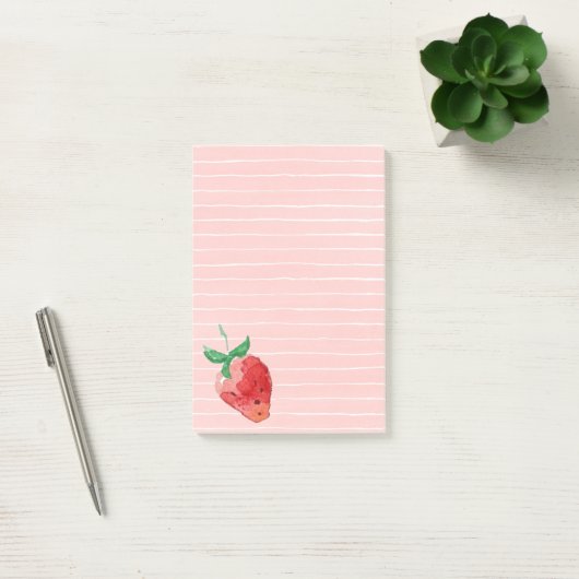Aardbei Post-it® Notes (Kantoor)