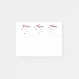 Aardbei Post-it® Notes