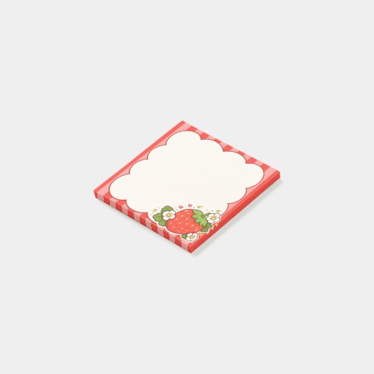 Aardbei Post-it® Notes (Schuin)
