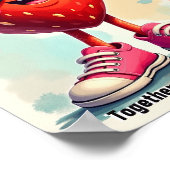 Aardbei Poster (Hoek)