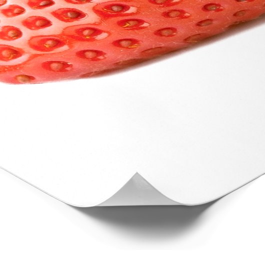 Aardbei Poster (Hoek)