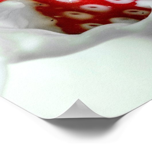 Aardbei Poster (Hoek)