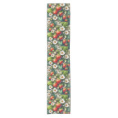 Aardbei Print Lente / Zomer Korte Tafelloper (Voorkant)