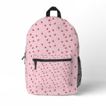 Aardbei Print Roze Mooie Esthetische Kinderen Scho