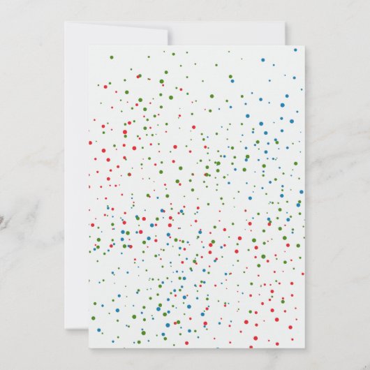 Aardbei Raspberry Berry Eerste 1e Verjaardag Deel Kaart (Achterkant)