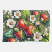 Aardbei Red Berry Fruit Keuken Handdoeken (Horizontaal)