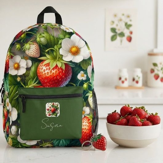 Aardbei Rode Bes Fruit Rugzak