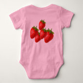 Aardbei Romper (Achterkant)