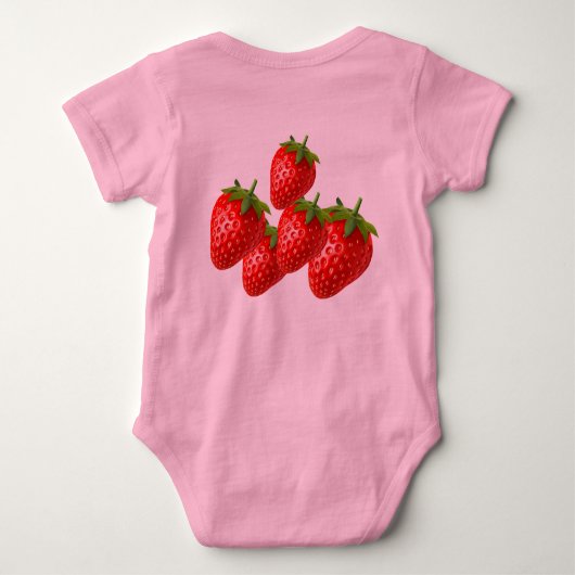 Aardbei Romper (Achterkant)