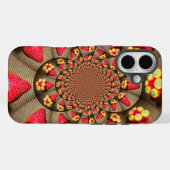 AARDBEI  ROOD EN GEEL Case-Mate iPhone CASE (Achterkant (horizontaal))