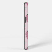 aardbei, roze, fruit iPhone hoesje (Rechterkant)
