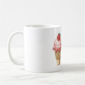 Aardbei Roze Ijsje Koffiemok (Links)
