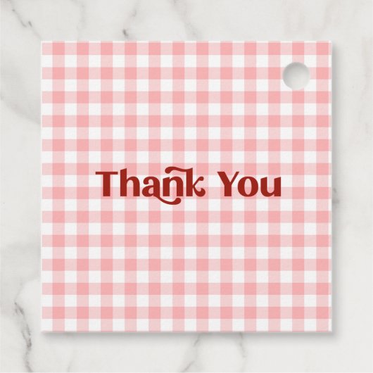 Aardbei Roze Rode bessen Zoet Baby shower Bedankjes Labels (Achterkant)