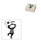 Aardbei Rubberstempel (Gestempeld)