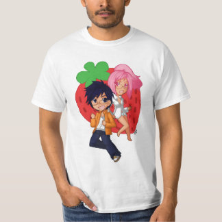 Aardbei Scented Burnout Character T-shirt #1