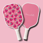 Aardbei schattig pickleball paddle
