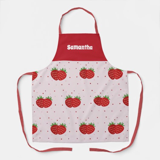 Aardbei Schort (Voorkant)