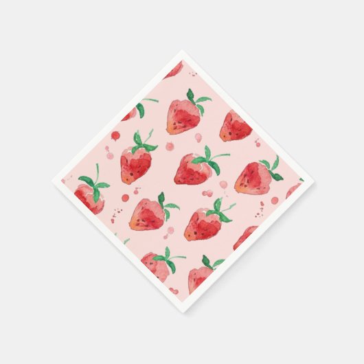 Aardbei Servet (Hoek)